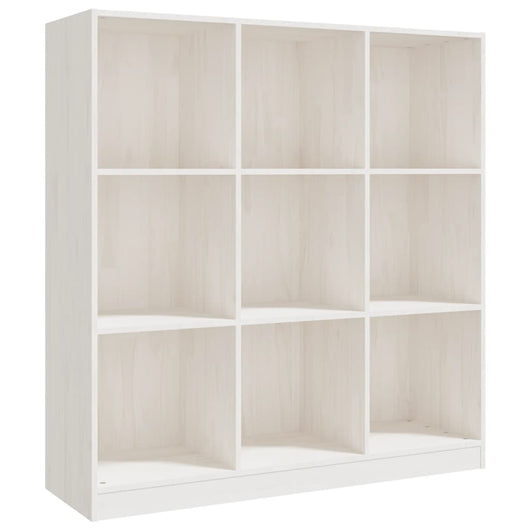 Libreria/Divisorio Bianco 104x33,5x110 cm in Massello di Pino 809973