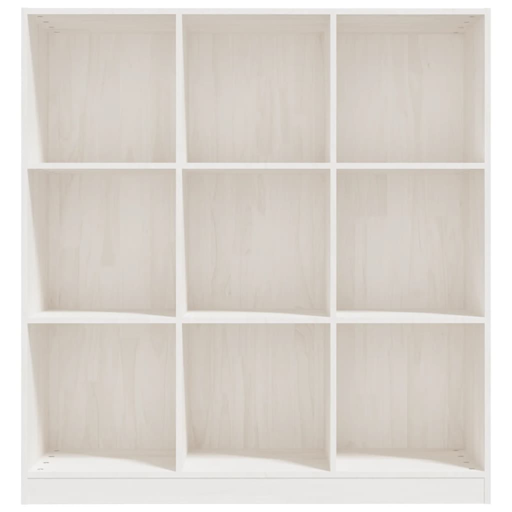 Libreria/Divisorio Bianco 104x33,5x110 cm in Massello di Pino 809973
