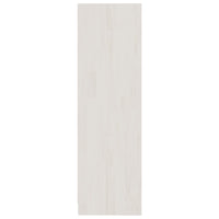 Libreria/Divisorio Bianco 104x33,5x110 cm in Massello di Pino 809973