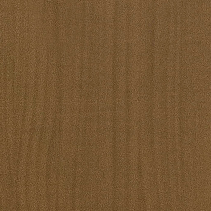 Vassoio per fioriera aiuola rialzata piante fiori terrazza giardino esterno 31 x 31 x 31 cm legno massello di pino marrone 02_0038620