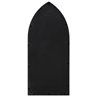 Specchio Nero 70x30 cm Ferro per Uso Interno