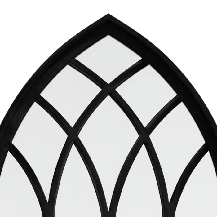 Specchio Nero 100x45 cm in Ferro per Uso Interno 3093532