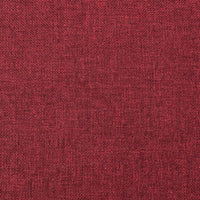 Poltrona Alzapersona Massaggiante Rosso Vino Tessuto 3093368