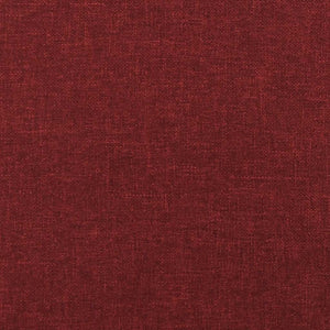 Poltrona Alzapersona Massaggiante Rosso Vino Tessuto 3093436