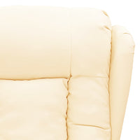 Poltrona Alzapersona Crema in Similpelle 3093446
