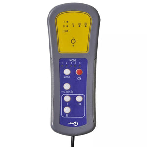 Poltrona Alzapersona Massaggiante Elettrica Tortora in Tessuto cod mxl 32462