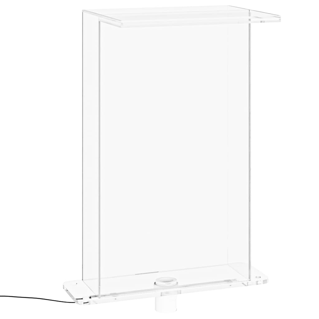 Fontana da Piscina con LED RGB in Acrilico 51 cm 151406