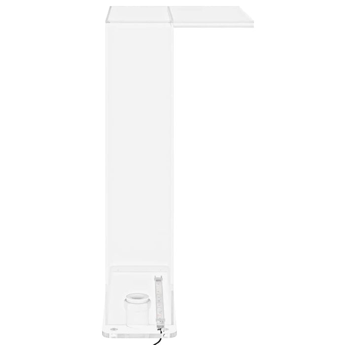 Fontana da Piscina con LED RGB in Acrilico 51 cm 151406