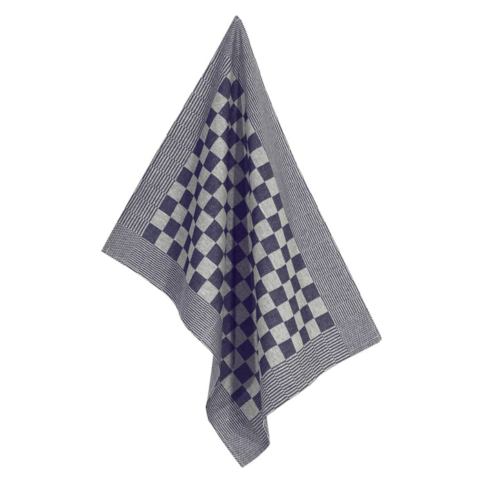 Strofinacci da Cucina 10 pz-Asciugamani da cucina Blu e Bianchi 50x70 cm in Cotone