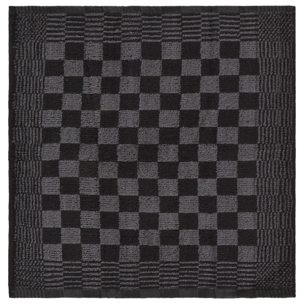 Set Strofinacci 50 pz in Cotone Nero e Grigio 136287