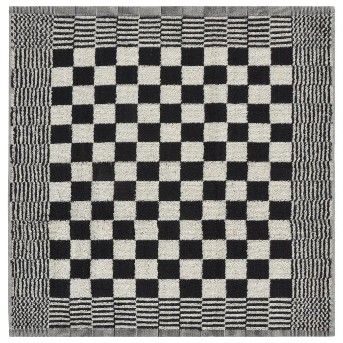 Set Strofinacci 10 pz in Cotone Nero e Bianco 136291