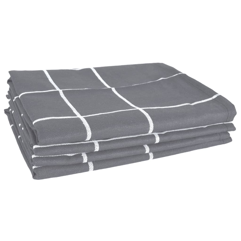 Set Strofinacci 12 pz in Cotone Grigio 136295