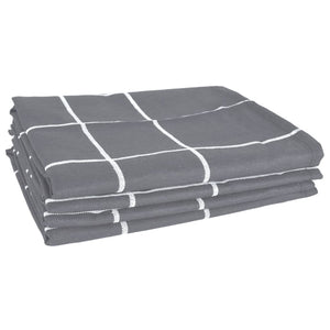 Set Strofinacci 12 pz in Cotone Grigio 136295