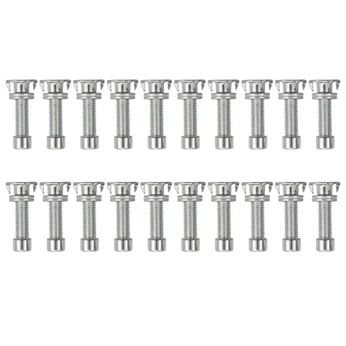 Prese per Arrampicata 30 pz in PE Multicolore 3094304