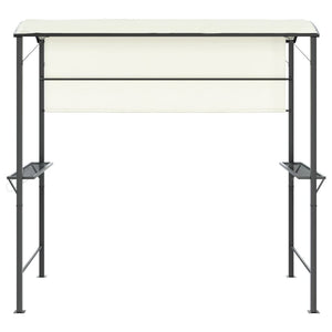 Gazebo con Tetto 220x110x200 cm Crema cod mxl 66138