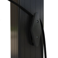 Pergola da Giardino con Tetto Retrattile 3x3 m Tortora 318536