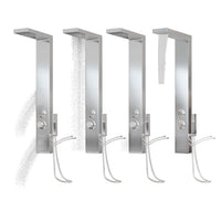 Sistema Pannello Doccia Pannello Bagno Sistema Miscelatore Doccia Doccia A Pioggia Interno Casa Acciaio Inox Quadrato 02_0003113