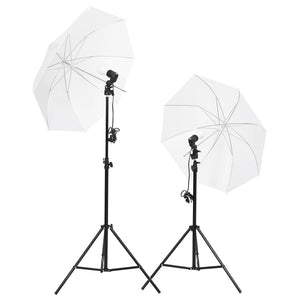 Kit per studio fotografico con fondale luminoso e riflettore nero 02_0042487