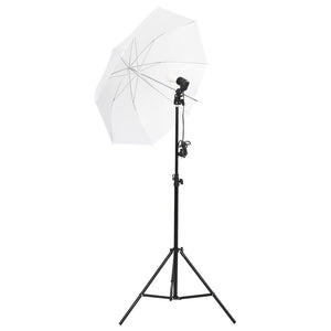 Kit per studio fotografico con fondale luminoso e riflettore nero 02_0042458