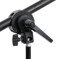 Kit per studio fotografico con fondale luminoso e riflettore nero 02_0042469