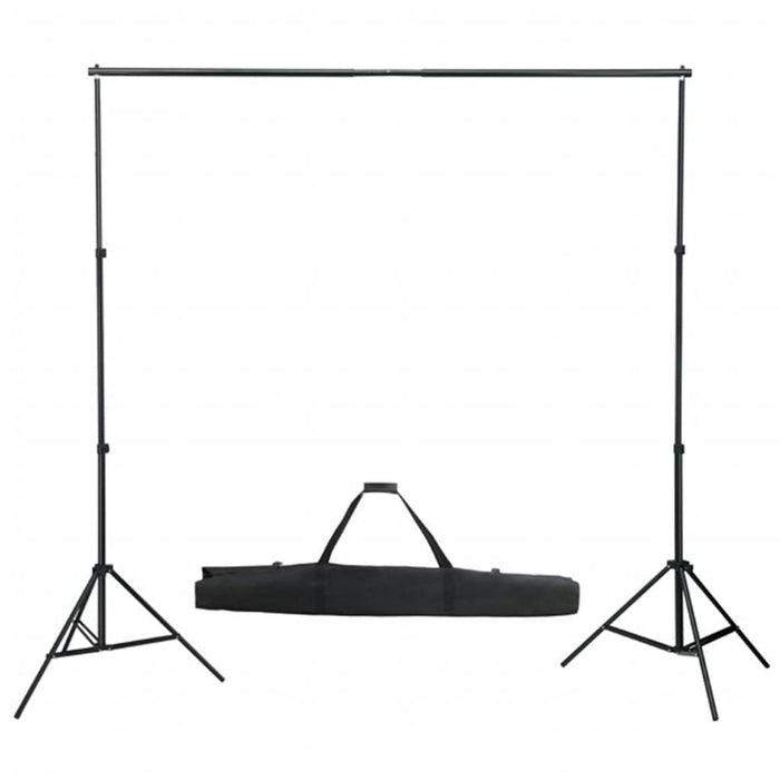 Kit per studio fotografico con fondale luminoso e riflettore nero 02_0042482