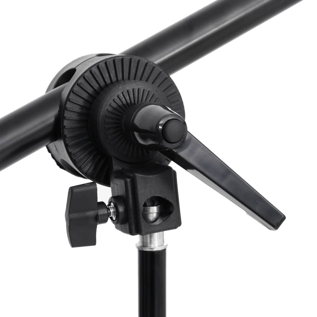 Kit per studio fotografico con fondale luminoso e riflettore nero 02_0042482