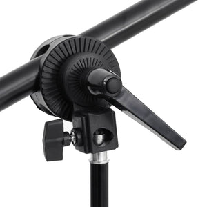 Kit per studio fotografico con fondale luminoso e riflettore nero 02_0042482