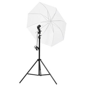 Kit per Studio Fotografico con Set di Luci e Fondale 3094706