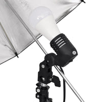 Kit per Studio Fotografico con Set di Luci e Fondale 3094712