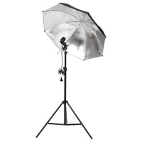 Kit studio fotografico con illuminazione e fondale nero 02_0042416