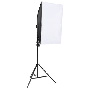Kit per Studio Fotografico con Set Luci, Fondale e Riflettore 3094734