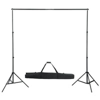 Kit studio fotografico con illuminazione e fondale nero 02_0042402