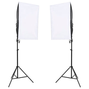 Kit per Studio Fotografico con Set di Luci e Fondalecod mxl 97492