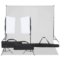 Kit studio fotografico con illuminazione e fondale nero 02_0042412