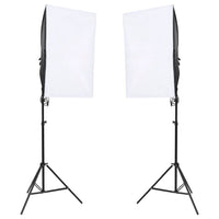 Kit per Studio Fotografico con Set di Luci e Fondale 3094740