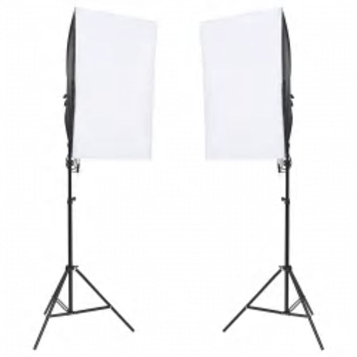 Kit per Studio Fotografico con Set di Luci e Fondalecod mxl 121429