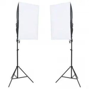 Kit per Studio Fotografico con Set Luci, Fondale e Riflettore