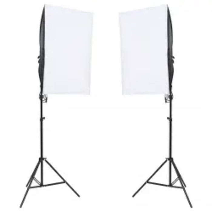 Kit per Studio Fotografico con Set Luci, Fondale e Riflettore 3094756