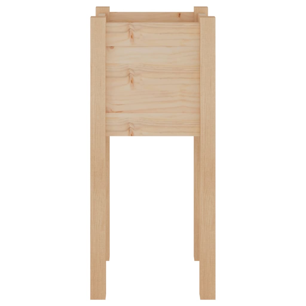 Fioriere da Giardino 2 pz 31x31x70 cm in Legno Massello di Pino 810780