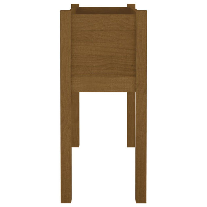 Fioriera da Giardino ambra 70x31x70 cm in Massello di Pino