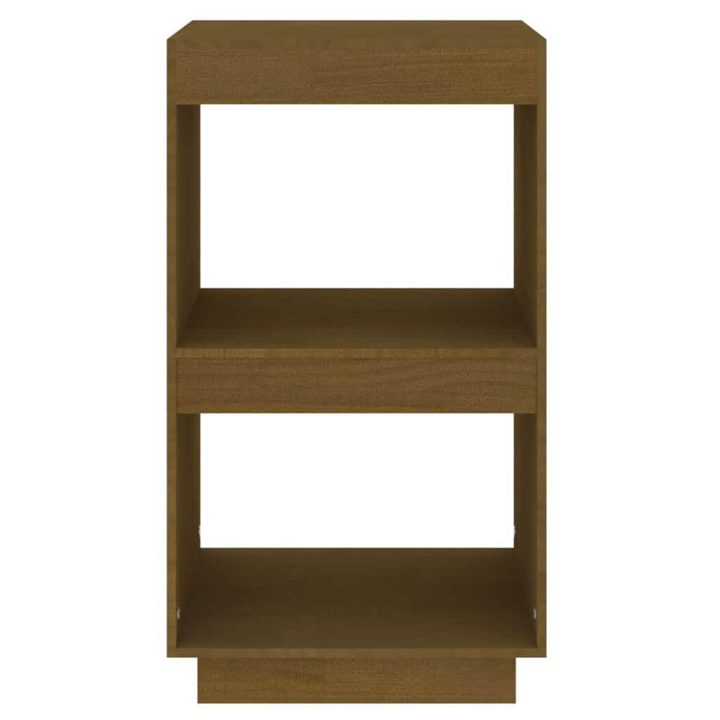 Libreria Marrone Ambra 40x35x71 cm in Legno Massello di Pino 810842