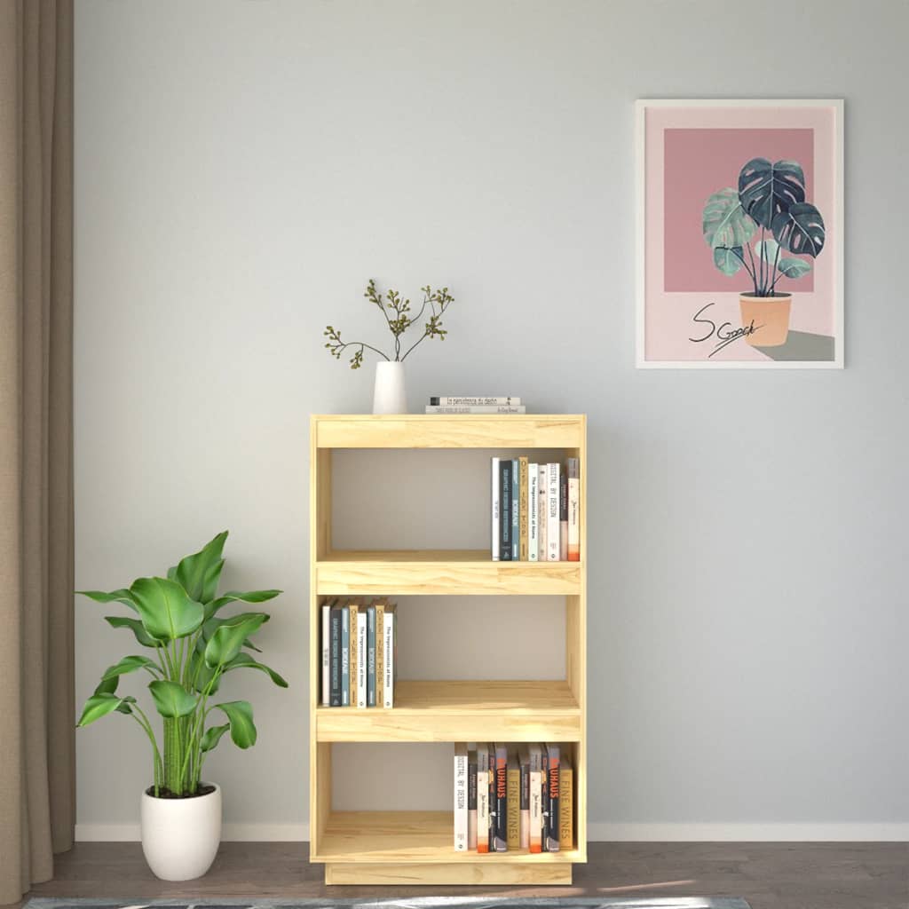 Libreria/Divisorio 60x35x103 cm in Legno Massello di Pino cod mxl 22839