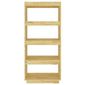 Libreria/Divisorio 60x35x135 cm in Legno Massello di Pino