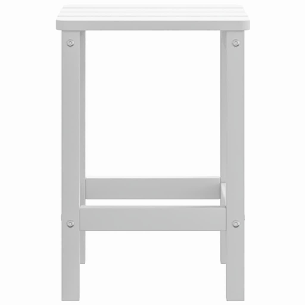 Tavolo da Giardino Adirondack Bianco 38x38x46 cm HDPE cod mxl 34302