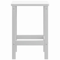 Tavolo da Giardino Adirondack Bianco 38x38x46 cm HDPE cod mxl 34302