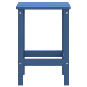 Tavolo da Giardino Adirondack Blu Acqua 38x38x46 cm HDPE