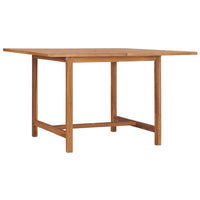 Tavolo Pranzo da Giardino Ã˜110x110x75 cm Legno Massello di Teak cod mxl 40914