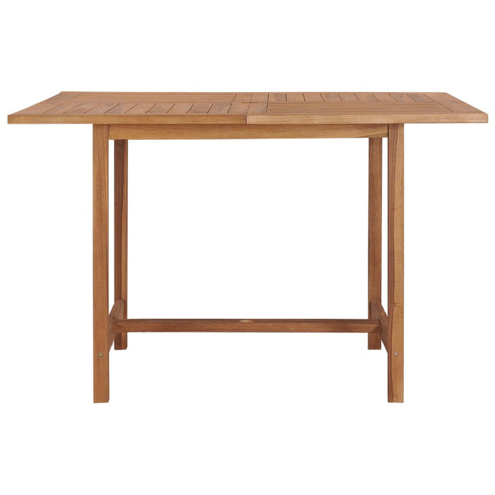 Tavolo Pranzo da Giardino Ã˜110x110x75 cm Legno Massello di Teak cod mxl 40914