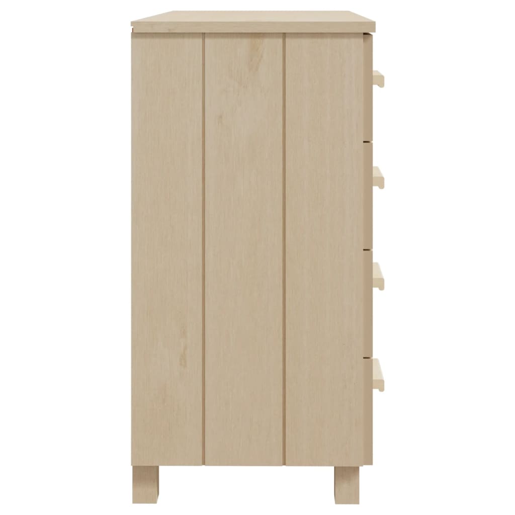 Credenza HAMAR ambra 79x40x80 cm in Legno Massello di Pino 340420