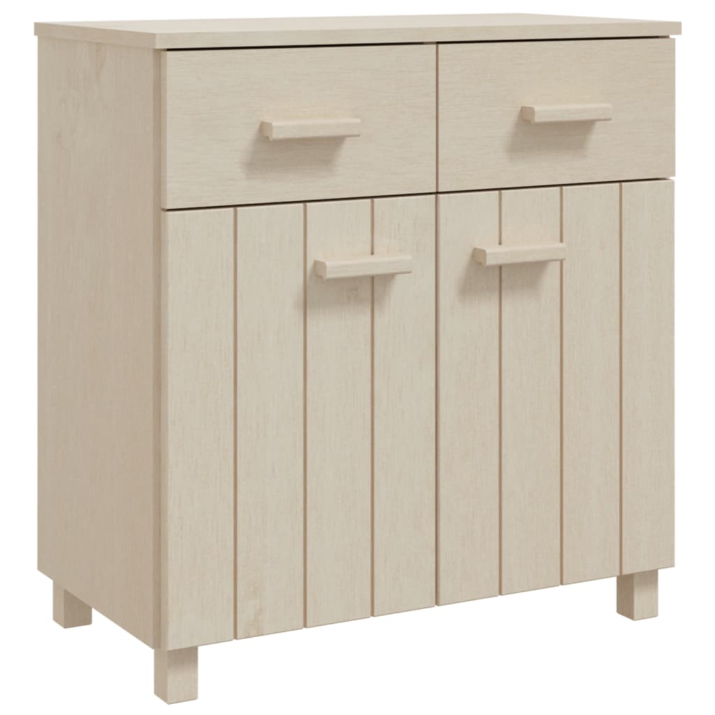 Credenza HAMAR ambra 79x40x80 cm in Legno Massello di Pino 340436